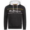 BEN SHERMAN Two Colour Panel Hommes Sweat à Capuche 0067811-NOIR -GIVOVA Soldes Boutique 0067811 BLACK 1dq2E3e0qk5T1j 1280x1280