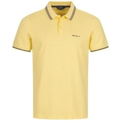 BEN SHERMAN Jersey Hommes Polo 0072550CITRON