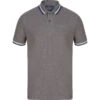 Tokyo Laundry Thornwood Hommes Polo 1X15426R1 Gris Mouette Foncé -GIVOVA Soldes Boutique 1X15426R1 Dark Gull Grey 1 1280x1280