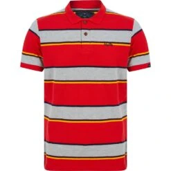 Tokyo Laundry Nova Hommes Polo 1X18185 Cerise Barados