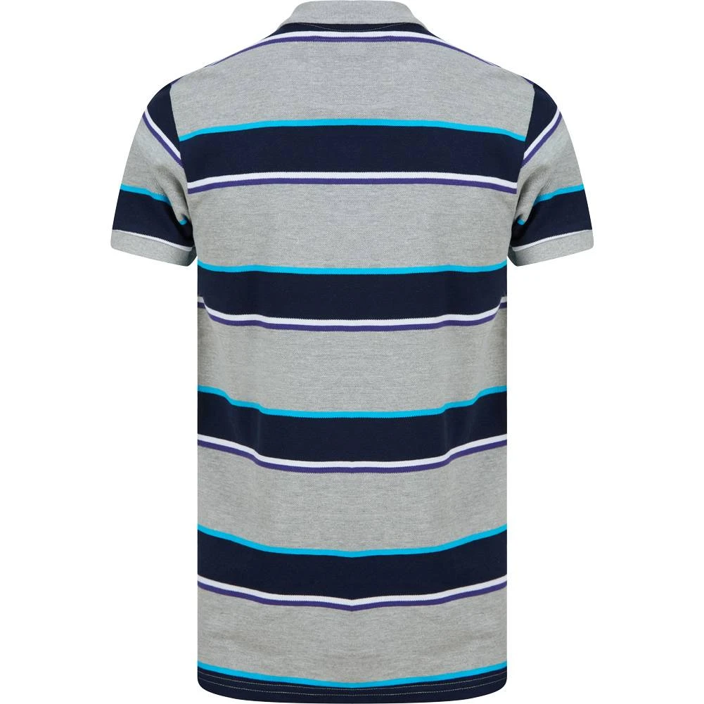 Tokyo Laundry Nova Hommes Polo 1X18185 Gris Clair Chiné 4 Tokyo Laundry Nova Hommes Polo 1X18185 Gris Clair Chiné – Image 2