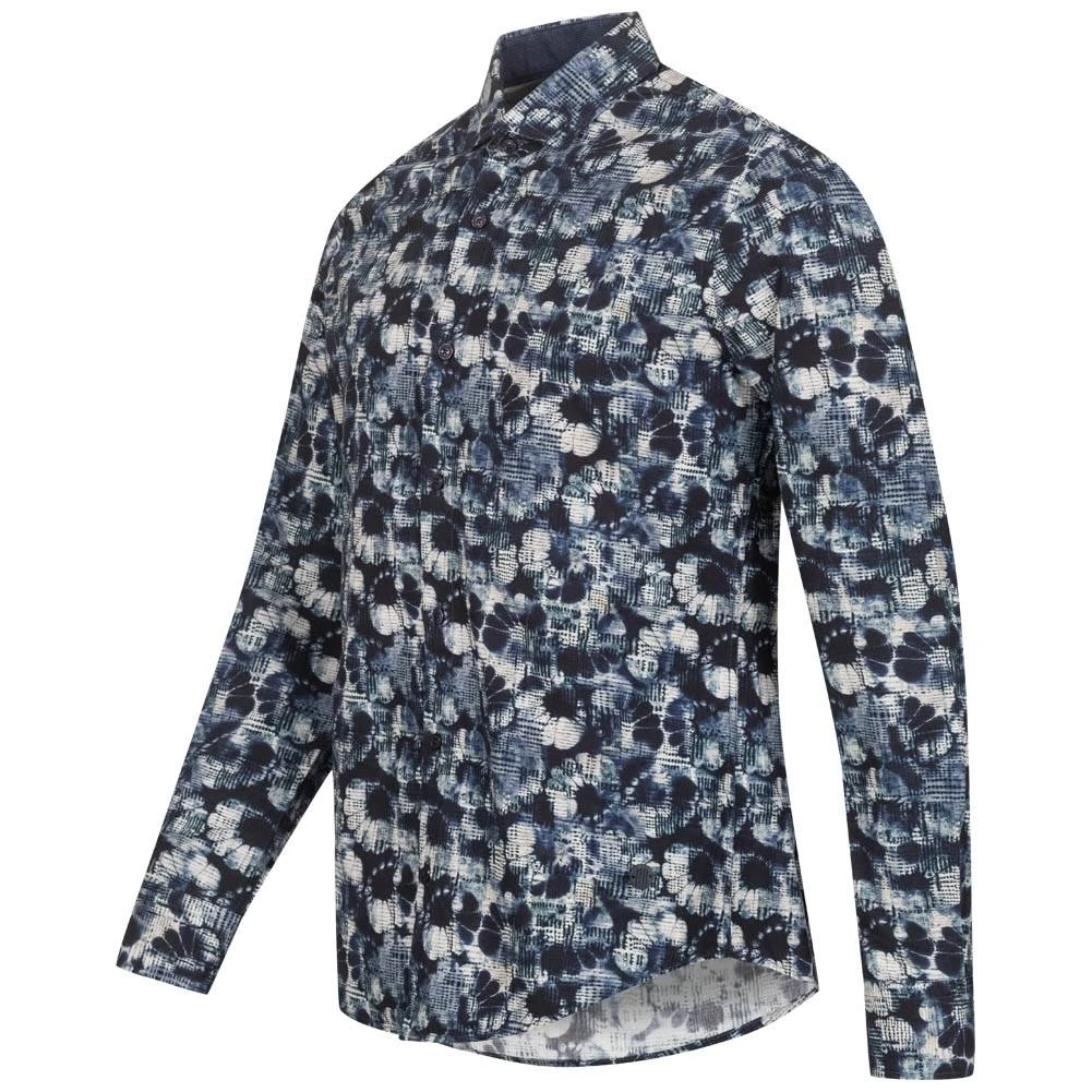 BORIS BECKER "Burundi" Chemise à Manches Longues 21WBBMSHT00009-MARINE 4 BORIS BECKER "Burundi" Chemise à Manches Longues 21WBBMSHT00009-MARINE – Image 2