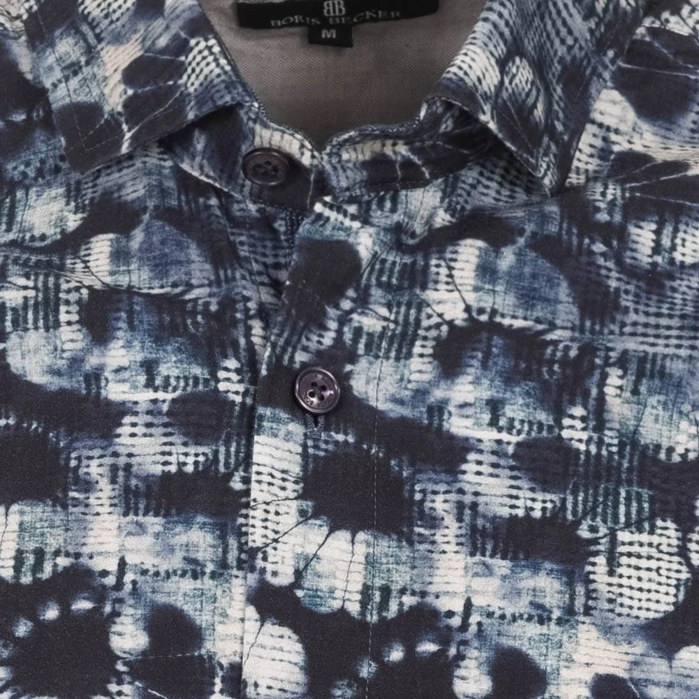 BORIS BECKER "Burundi" Chemise à Manches Longues 21WBBMSHT00009-MARINE 6 BORIS BECKER "Burundi" Chemise à Manches Longues 21WBBMSHT00009-MARINE – Image 4