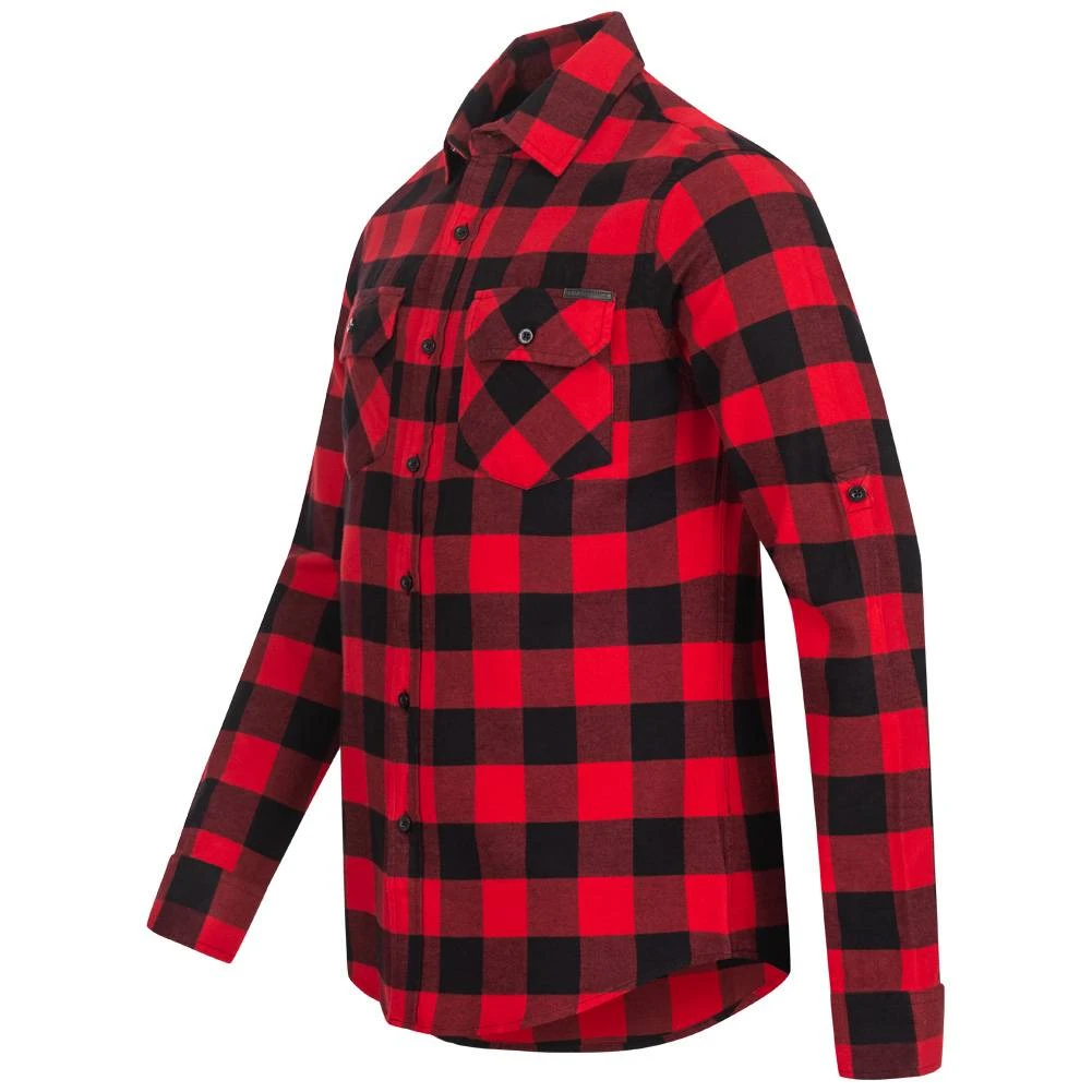 CRIMINAL DAMAGE Jack Hommes Chemise à Manches Longues 3258 4 CRIMINAL DAMAGE Jack Hommes Chemise à Manches Longues 3258 – Image 2