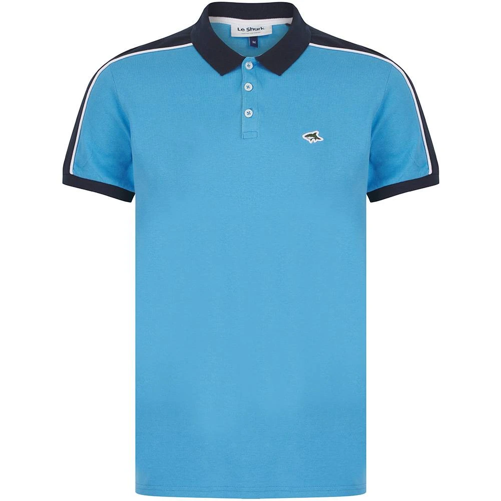 Le Shark Ryedale Hommes Polo 5X17850DW Bleu Azur 3 Le Shark Ryedale Hommes Polo 5X17850DW Bleu Azur