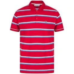 Le Shark Shene Hommes Polo 5X17918DW-Chinois-Rouge