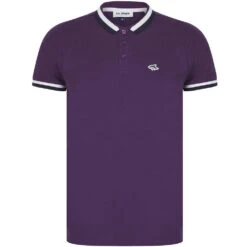 Le Shark Varndell Hommes Polo 5X202121DW-Violet-Velours