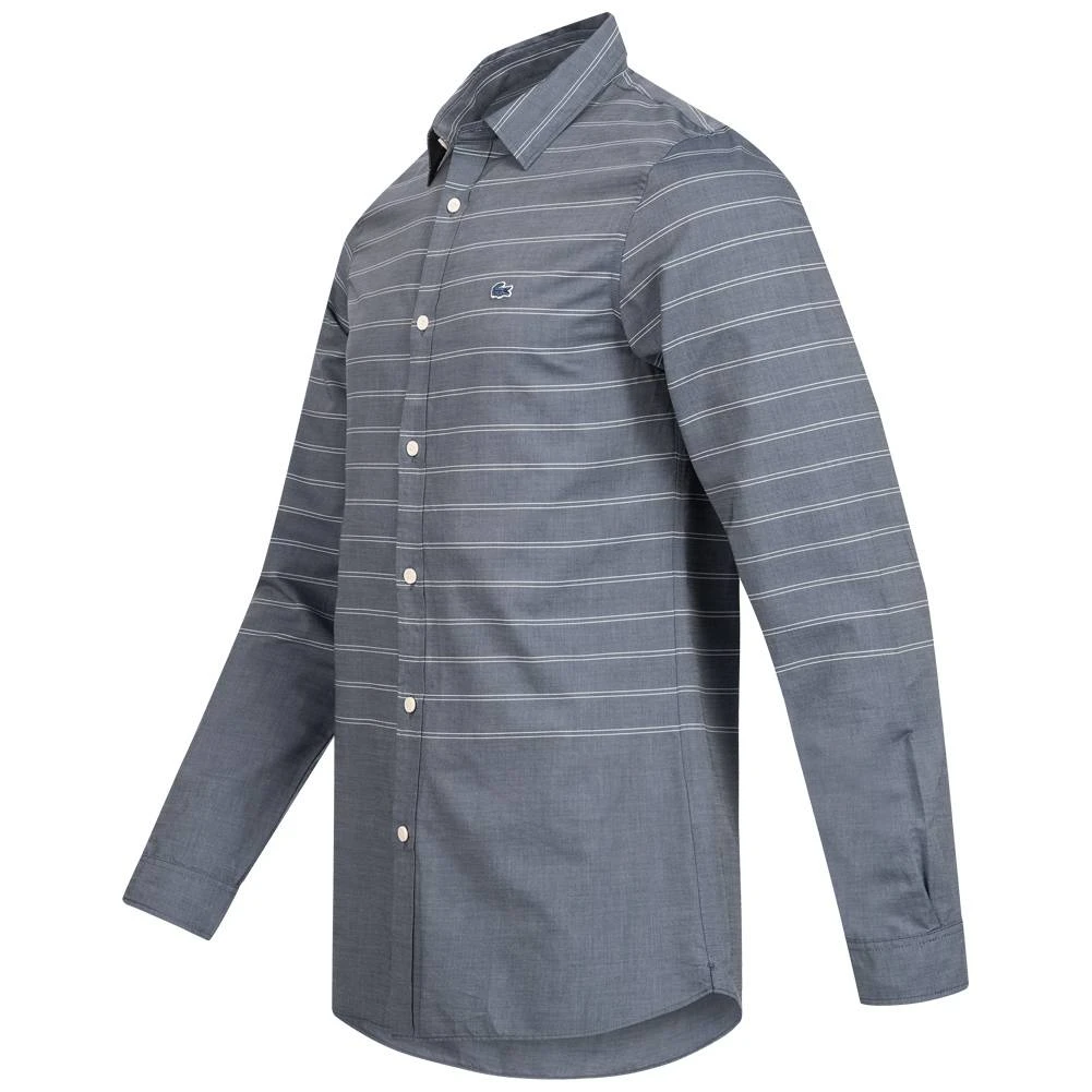 LACOSTE Woven Slim Fit Hommes Chemise CH0935-HHW 4 LACOSTE Woven Slim Fit Hommes Chemise CH0935-HHW – Image 2