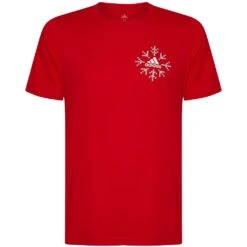 Adidas Snowflake Winter Holiday Hommes T-shirt GS6218