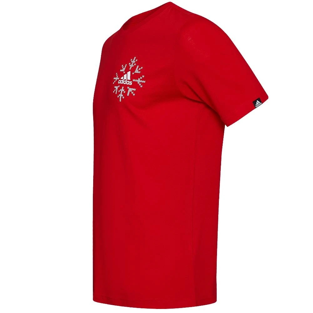 Adidas Snowflake Winter Holiday Hommes T-shirt GS6218 4 Adidas Snowflake Winter Holiday Hommes T-shirt GS6218 – Image 2