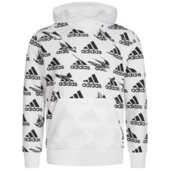 Adidas Essentials Brandlove All Over Print Hommes Sweat à Capuche HE1778