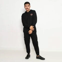 HIDETOSHI WAKASHIMA "1st" Hommes Sweat à Capuche Oversize Noir -GIVOVA Soldes Boutique HW 6 3 1280x1280