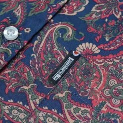 Lambretta Paisley Hommes Chemise à Manches Longues RWIS1380 -GIVOVA Soldes Boutique RWIS1380 4 1280x1280