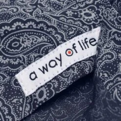 Lambretta Tonal Paisley Hommes Chemise à Manches Longues RWIS1383 -GIVOVA Soldes Boutique RWIS1383 6 1280x1280