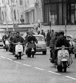 Lambretta Striped Hommes T-shirt SS0017-DK BLEU -GIVOVA Soldes Boutique SS0017 DK BLU 3 1280x1280