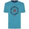 Lambretta Badges Target Hommes T-shirt SS0019-BLU LUNE