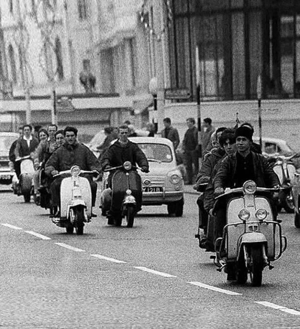 Lambretta Checker Board Hommes T-shirt SS0159-BRNT ORANGE 5 Lambretta Checker Board Hommes T-shirt SS0159-BRNT ORANGE – Image 3