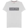 Lambretta Two Tone Box Hommes T-shirt SS0164-WHT -GIVOVA Soldes Boutique SS0164 WHT 1 1280x1280