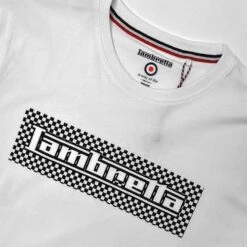 Lambretta Two Tone Box Hommes T-shirt SS0164-WHT -GIVOVA Soldes Boutique SS0164 WHT 2 1280x1280