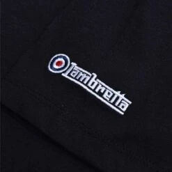 Lambretta Paisley Logo Hommes T-shirt SS1011-NOIR -GIVOVA Soldes Boutique SS1011 BLACK 4 1280x1280