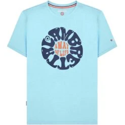 Lambretta Festival Hommes T-shirt SS1014-BLEU CIEL