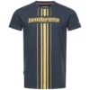 Lambretta Stripe Print Hommes T-shirt SS5266-MARINE -GIVOVA Soldes Boutique SS5266 NAVY 1 1280x1280