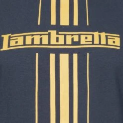 Lambretta Stripe Print Hommes T-shirt SS5266-MARINE -GIVOVA Soldes Boutique SS5266 NAVY 4 1280x1280