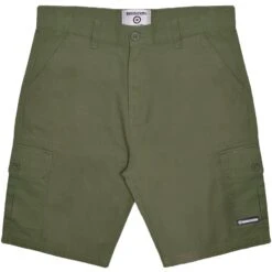 Lambretta Hommes Short De Cargo SS7073-KAKI