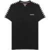 Lambretta Two Tone Panel Hommes T-shirt SS9101-BLK -GIVOVA Soldes Boutique SS9101 BLK 1 1280x1280
