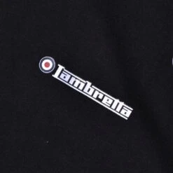 Lambretta Two Tone Panel Hommes T-shirt SS9101-BLK -GIVOVA Soldes Boutique SS9101 BLK 3 1280x1280