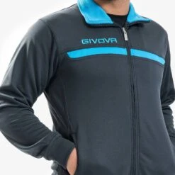Givova One Full Zip Survêtement TT012-2324 -GIVOVA Soldes Boutique TT012 2324 5 1280x1280