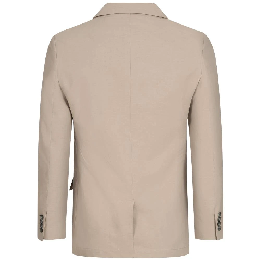 LACOSTE Bicolor Hommes Veste De Costume En Lin VH1570-354 5 LACOSTE Bicolor Hommes Veste De Costume En Lin VH1570-354 – Image 3