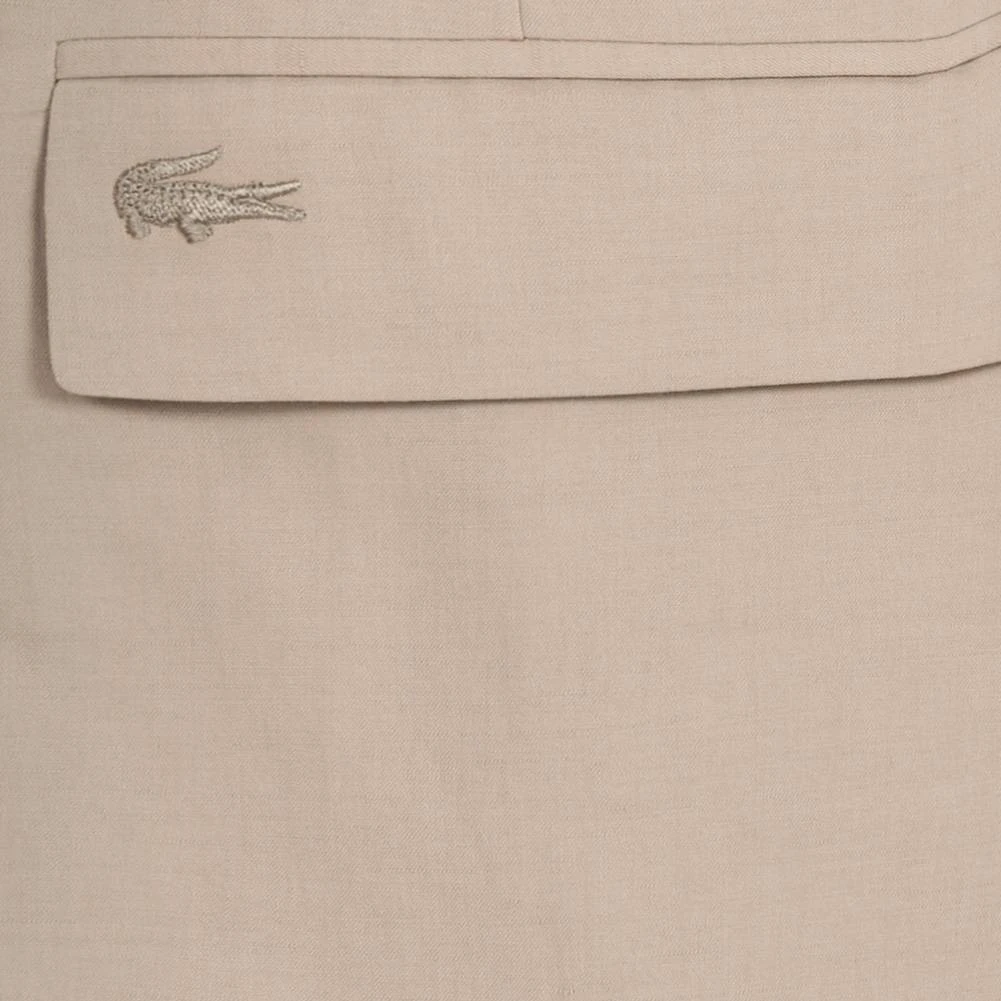 LACOSTE Bicolor Hommes Veste De Costume En Lin VH1570-354 6 LACOSTE Bicolor Hommes Veste De Costume En Lin VH1570-354 – Image 4